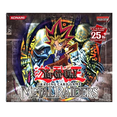 yugioh metal raiders 25th anniversary booster box|mrd list.